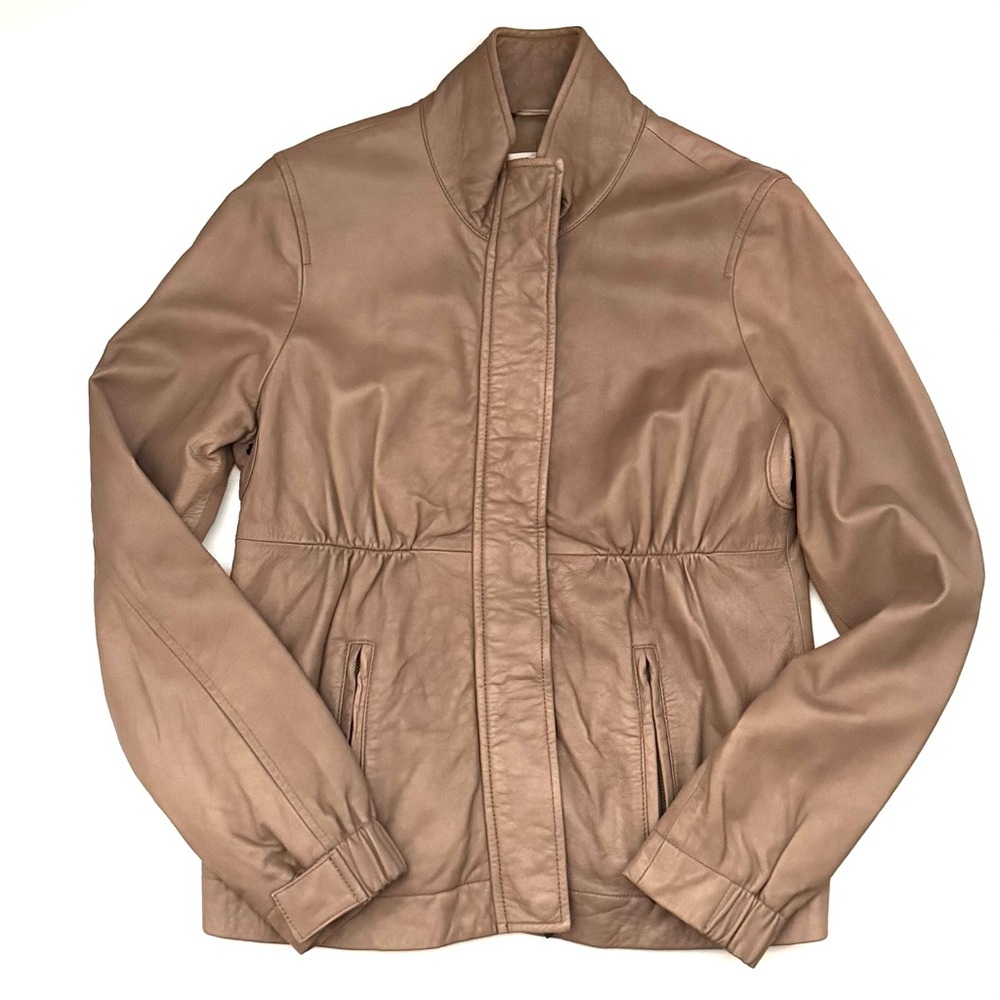 VINCE Genuine Leather Jacket Size XS
